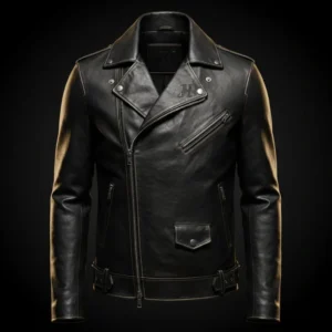 JH Noir Leather Jacket (Black)
